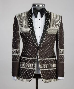 black Luxury Male suit