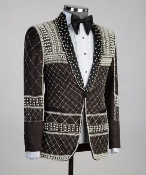 black Luxury Male suit