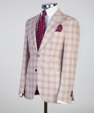 check pattern   Male suit