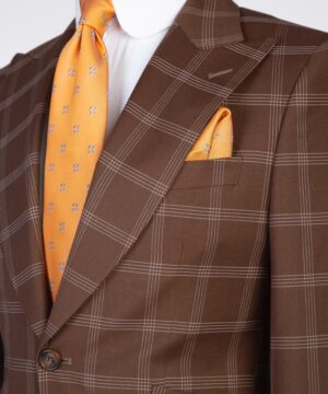 Golden brown gold suit