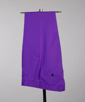 Purple suit for men